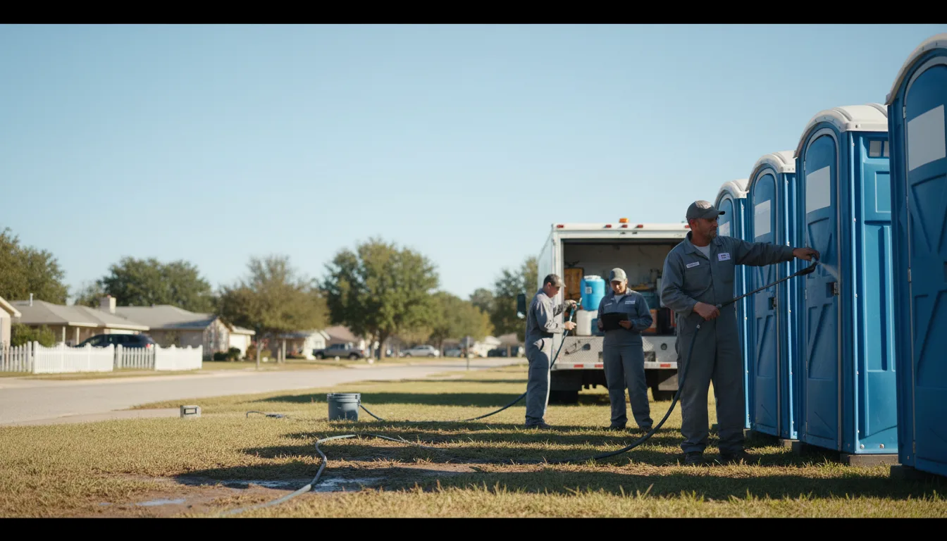 Long-Term Portable Toilet Rental in Porterdale, GA near me